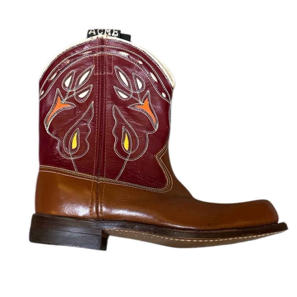 NWT Vintage Acme deadstock children’s western cowboy boots - Picture 4 of 9